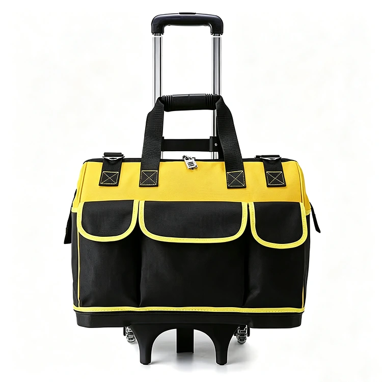 Bolsa para carrinho de ferramentas com rodas e rodas para subir escadas